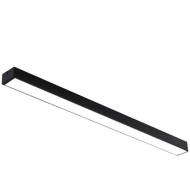 Led γραμμικό φωτιστικό 600mm 20W 230V ενδιάμεσο φως 4000k 230V 2000Lm μαύρο εξωτερικό