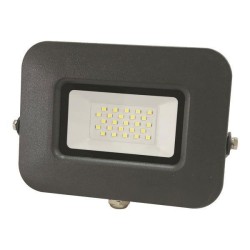 Προβολέας plus led 20W SMD βάση 360° γραφίτης 4000k ενδιάμεσο λευκό φως IP65 