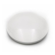 Led πολυκαρμπονική (PC) πλαφονιέρα 24W 4000K ενδιάμεσο λευκό φως στρογγυλή Φ370mm IP44 με λευκό σώμα
