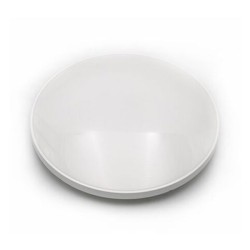 Led πολυκαρμπονική (PC) πλαφονιέρα 24W 4000K ενδιάμεσο λευκό φως στρογγυλή Φ370mm IP44 με λευκό σώμα
