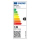 Φωτιστικό LED 18W αλουμινίου γραμμικό 60cm 4000K ενδιάμεσο λευκό φως και λευκό σώμα 230V 
