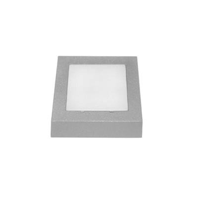 Led φωτιστικό επίτοιχο τετράγωνο 71x71mm γκρι 0,6W 230V ψυχρό φως στεγανό IP54 Led φωτιστικό επίτοιχο τετράγωνο 71x71mm γκρι 0,6W 230V ψυχρό φως στεγανό IP54