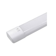Φωτιστικό LED κουζίνας/λουτρoύ 150cm σε λευκό χρώμα με διακόπτη 50W χρώμα φωτός ψυχρό 6000k στεγανό IP44