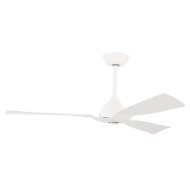 Ανεμιστήρας οροφη΄ς Φ132 dc 35W αδιάβροχος IP44 σε  λευκό χρω΄μα με 3 φτερωτές και κοντρόλ