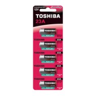 Αλκαλική μπαταρία TOSHIBA 23A BP-1C 12V με δυνατή απόδοση και μεγάλη διάρκεια ζωής συσκευασία 5 τμχ