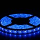 Led ταινία 5m 9.6W/m 24VDC 8mm μπλε  φως IP20 μη  στεγανή αυτοκόλλητη κατάλληλη για εσωτειρικό χώρο