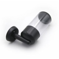 Φωτιστικό απλίκα pc κύλινδρος up γραφίτης Ø91mm h36cm με ντουί Ε27 εξωτερικού χώρου στεγανό IP44 Φωτιστικό απλίκα pc κύλινδρος up γραφίτης Ø91mm h36cm με ντουί Ε27 εξωτερικού χώρου στεγανό IP44