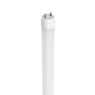 Λάμπα T8 G13 LED GLASS SMD 18W με μήκος 1.20m 230VAC 1850lm ψυχρό χρώμα φωτός  6000K 180° τροφοδοσία 2 άκρων
