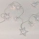 Διακοσμητικά λαμπάκια αστέρια με 10 LED θερμό χρώμα φωτός IP20 με μήκος 135cm & διακόπτη On/Off Διακοσμητικά λαμπάκια αστέρια με 10 LED θερμό χρώμα φωτός IP20 με μήκος 135cm & διακόπτη On/Off