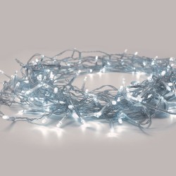 50 LED λαμπάκια 2,25W με ψυχρό χρώμα φωτός με διάφανο καλώδιο μήκος 490cm IP20