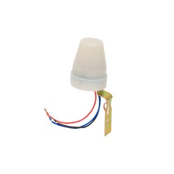 Φωτοκύτταρο ημέρας-νύχτας 10A 230V IP44 <10-100LUX ON >40-250LUX OFF