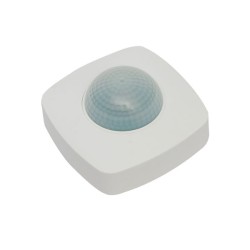 Ανιχνευτής κίνησης οροφής 230V IP54 με γωνία ανίχενυσης 360° 2-25m & προσαρμόσιμη ρύθμιση χρόνου Ανιχνευτής κίνησης οροφής 230V IP54 με γωνία ανίχενυσης 360° 2-25m & προσαρμόσιμη ρύθμιση χρόνου