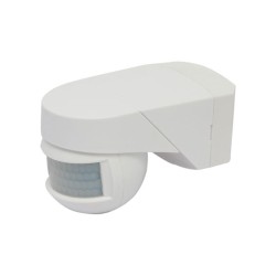 Ανιχνευτής κίνησης υπερύθρων 230V IP54 με γωνία ανίχνευσης 180° & 360° εμβέλεια ανίχνευσης 12m max & δυνατότητα προσαρμογής χρόνου Ανιχνευτής κίνησης υπερύθρων 230V IP54 με γωνία ανίχνευσης 180° & 360° εμβέλεια ανίχνευσης 12m max & δυνατότητα προσαρμογής χρόνου