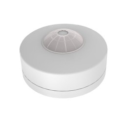 Ανιχνευτής κίνησης υπερύθρων οροφής 230V IP54 με γωνία ανίχνευσης 360° 20m max δυνατότητα ρύθμισης χρόνου σε λευκό χρώμα Ανιχνευτής κίνησης υπερύθρων οροφής 230V IP54 με γωνία ανίχνευσης 360° 20m max δυνατότητα ρύθμισης χρόνου σε λευκό χρώμα