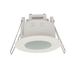 Ανιχνευτής κίνησης υπερύθρων χωνευτός 230V στεγανός IP65 με γωνία ανίχνευσης 360° & εμβέλεια κίνησης 8m max σε λευκό χρώμα Ανιχνευτής κίνησης υπερύθρων χωνευτός 230V στεγανός IP65 με γωνία ανίχνευσης 360° & εμβέλεια κίνησης 8m max σε λευκό χρώμα