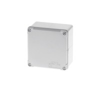 Κουτί διακλάδωσης στεγανό IP65 100x100x60mm σε γκρι χρώμα