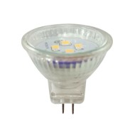 Λάμπα led smd Ø35mm MR11 2,5W 12V AC/DC 6000k ψυχρό λευκό φως δέσμης 120° 220 lumen