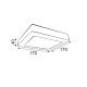 Φωτιστικό NETTO LED SLIM PANEL τετράγωνο με εξωτερική επίτοιχη τοποθέτηση 14W με ενδιάμεσο χρώμα φωτός 4000K 970Lm 230V & διάσταση 172X172mm Φωτιστικό NETTO LED SLIM PANEL τετράγωνο με εξωτερική επίτοιχη τοποθέτηση 14W με ενδιάμεσο χρώμα φωτός 4000K 970Lm 230V & διάσταση 172X172mm