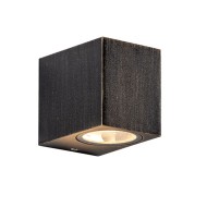Φωτιστικό εξωτερικού χώρου επίτοιχο GU10 MAX 3W LED 230VAC σε απόχρωση σκουριάς  μονής κατεύθυνσης IP65 