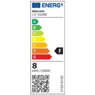 Λάμπα LED με ντουί GU10 8W με ψυχρό λευκό φως 6200Κ 230V 800lm και δέσμη 38° 