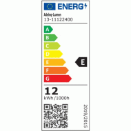 Λάμπα AR111 Led chip 2835SMD 12W 12VAC/DC 3000Κ με θερμό λευκό φως 1200lm και δέσμη φωτός 24° 