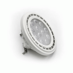 Λάμπα AR111 Led chip 2835SMD 12W 12VAC/DC 3000Κ με θερμό λευκό φως 1200lm και δέσμη φωτός 24° 