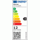 Λάμπα AR111 Led 12W 12VAC/DC 4000Κ ενδιάμεσο λευκό φως 24° 1200lm με 12led chip 2835SMD και πλαστικό σώμα