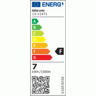 Λαμπάκι led SMD 7W με ντουί Ε14 ενδιάμεσο λευκό φως 4000Κ 700lm δέσμης 360° και διάφανο κάλυμμα