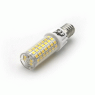 Λαμπάκι led SMD 7W με ντουί Ε14 ενδιάμεσο λευκό φως 4000Κ 700lm δέσμης 360° και διάφανο κάλυμμα