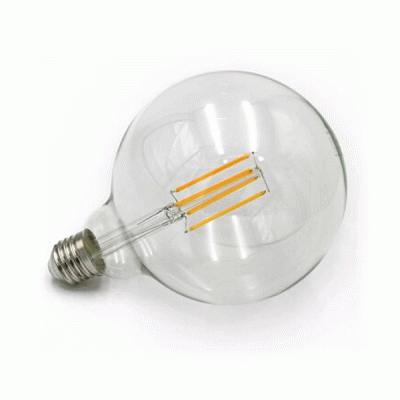 Λάμπα led COG γλόμπος Φ125 διάφανη με ντουί Ε27 12W και ενδιάμεσο λευκό φως 4000k 230V δέσμης 330° Λάμπα led COG γλόμπος Φ125 διάφανη με ντουί Ε27 12W και ενδιάμεσο λευκό φως 4000k 230V δέσμης 330°