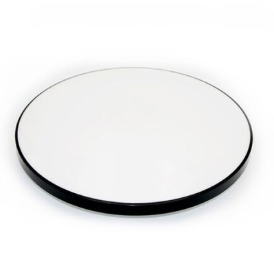 Πλαφονιέρα  LED PC Φ370mm 24W 4000K ενδιάμεσο λευκό φως IP44 στρογγυλή σε μαύρο χρώμα