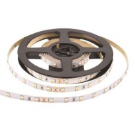 Ταινία λευκή αυτοκόλλητη LED 5m 12VDC 7.2W/m 2835 60LED/m ενδιάμεσο λευκό φως 4000K IP20 μη στεγανή 