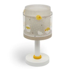 Παιδικό φωτιστικό επιτραπέζιο Baby Chick κατάλληλο για συμπληρωματικό φωτισμό με ντουί Ε14x1 & φωσφορίζοντα μέρη στο σκοτάδι
