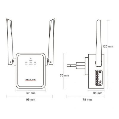Wi-Fi Repeater REDLINE TS1200W επεκτείνει την κάλυψη WiFi 360° έως και 1292τ.μ. με αξιόπιστο ρυθμό μετάδοσης δεδομένων Wi-Fi Repeater REDLINE TS1200W επεκτείνει την κάλυψη WiFi 360° έως και 1292τ.μ. με αξιόπιστο ρυθμό μετάδοσης δεδομένων