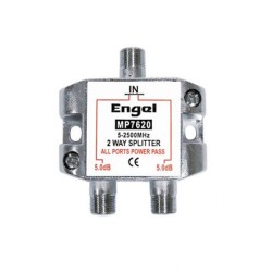 Διακλαδωτής κεραίας - spliter Engel MP7620 διπλός 2 εξόδων 5-2400Mhz – DC / 22Khz pass Διακλαδωτής κεραίας - spliter Engel MP7620 διπλός 2 εξόδων 5-2400Mhz – DC / 22Khz pass
