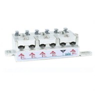 Διακλαδωτής κεραίας - Splitter FRA.SPL.1/5 FRACARRO 5-2400MHz με σφιγκτήρα ελατηρίου και θωράκιση 
