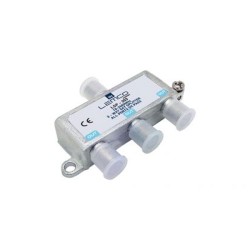 Διακλαδωτής LEMCO 1/3 75Ω με 1 είσοδο και 3 εξόδους βύσμα F – θηλυκό 10–2610 MHz Διακλαδωτής LEMCO 1/3 75Ω με 1 είσοδο και 3 εξόδους βύσμα F – θηλυκό 10–2610 MHz