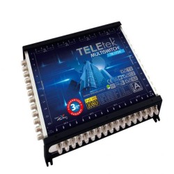 Δορυφορικός πολυδιακόπτης - multiswitch TELETEK MV-1724 17X24 Cascade συμβατός με DiSEqC 2.0 Δορυφορικός πολυδιακόπτης - multiswitch TELETEK MV-1724 17X24 Cascade συμβατός με DiSEqC 2.0