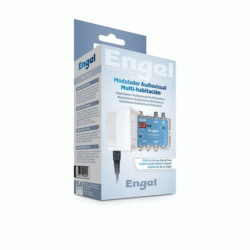 Διαμορφωτής - modulator σήματος Engel MV7127 σήματος VHF - UHF με εισόδους RCA-RF & έξοδο RF	