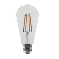 Διακοσμητική λάμπα led αβοκάντο E27 10W 230V θερμό λευκό φως 4000K 1260lm διάφανο κάλυμμα