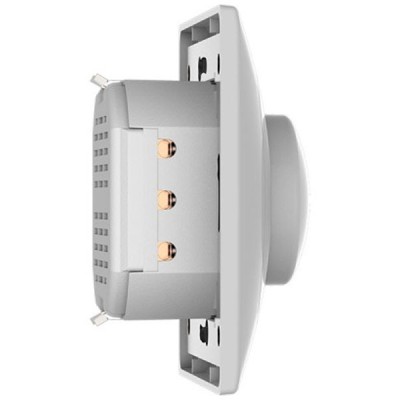 Χωνευτός διακόπτης Dimmer με πλαίσιο LED περιστροφικός 400W σε λευκό χρώμα DM-400L/N Χωνευτός διακόπτης Dimmer με πλαίσιο LED περιστροφικός 400W σε λευκό χρώμα DM-400L/N