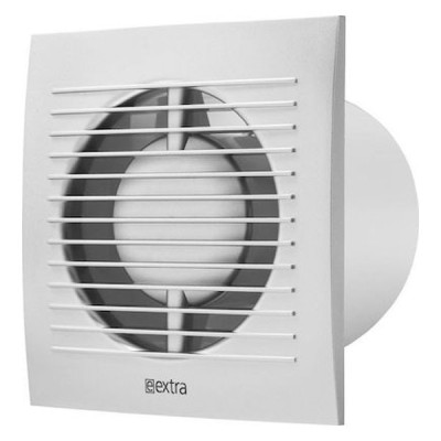 Εξαεριστήρας μπάνιου Φ100mm σε ασημί χρώμα 2550rpm 32dB αθόρυβος IPX4 Εξαεριστήρας μπάνιου Φ100mm σε ασημί χρώμα 2550rpm 32dB αθόρυβος IPX4