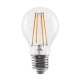 Διακοσμητική λάμπα led filament Ε27 Α60 8W 230V 2700k θερμό λευκό φως 980 lumen διάφανη