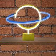 Φωτιστικό διακοσμητικό NEON LED STRIPS SATURN 3*AA μπαταρίας 4.5V με διάσταση 295x85x240,{enjoysimplicity}™ Φωτιστικό διακοσμητικό NEON LED STRIPS SATURN 3*AA μπαταρίας 4.5V με διάσταση 295x85x240,{enjoysimplicity}™