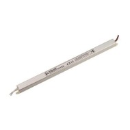 Τροφοδοτικό αλουμινίου 24W 230VAC στα 12VDC για ταινίες & λάμπες LED μη στεγανό IP20