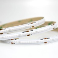 Ταινία LED COB PRO 5m 12W 24V με μπλε χρώμα φωτός  480 led/m στεγανή  IP44 με πλάτος 8mm