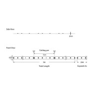 Ταινία LED MINI PRO 5m 10W 24V με ενδιάμεσο χρώμα φωτός 4000k1000lm & 120LED/M IP20 μη στεγανή κατάλληλη για εσωτερικό χώρο Ταινία LED MINI PRO 5m 10W 24V με ενδιάμεσο χρώμα φωτός 4000k1000lm & 120LED/M IP20 μη στεγανή κατάλληλη για εσωτερικό χώρο