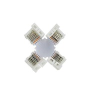 Ενωτικός σταυρός για led ταινία smd rgbw 10mm με τάση τροφοδοσίας 0-24V <3A Ενωτικός σταυρός για led ταινία smd rgbw 10mm με τάση τροφοδοσίας 0-24V <3A