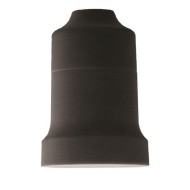 Ντουί βακελίτου σε μαύρο χρώμα Ε27 Φ44mm IP20 μη στεγανό