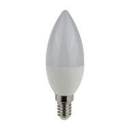 Λάμπα LED Ε14 κεράκι 7W με θερμό χρώμα φωτός 3000k 630lm & γωνία δέσμης 200°